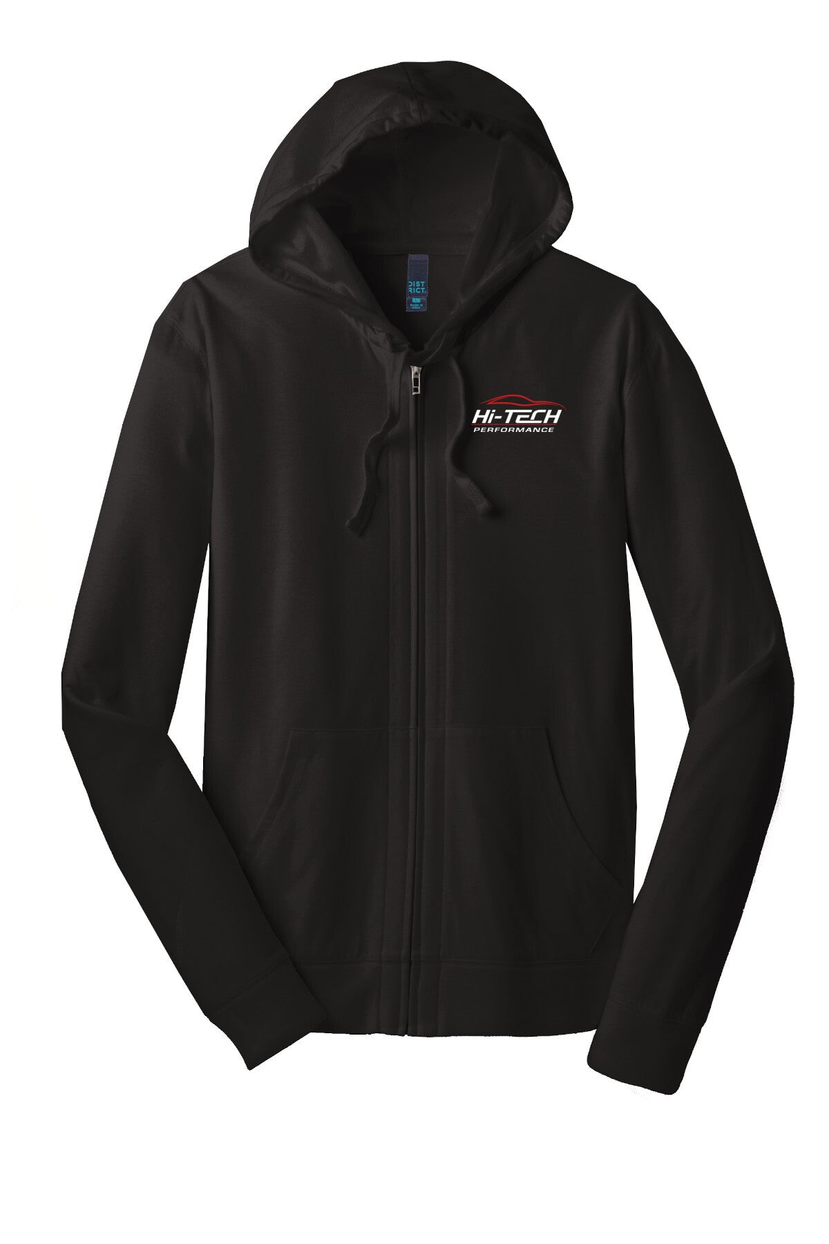 FULL ZIP HOODIE - District  Jersey DT1100 - Hi-Tech Performance