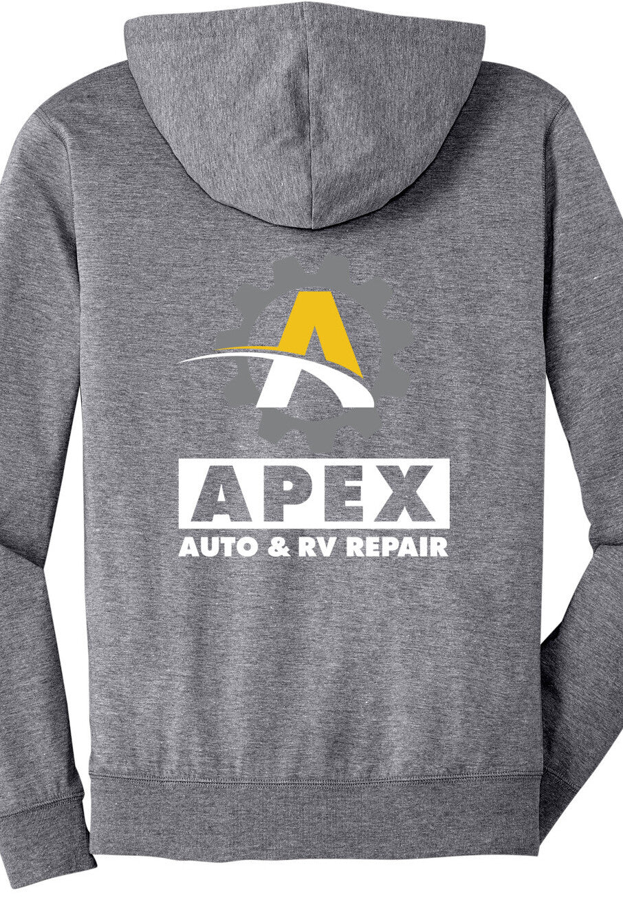 FULL ZIP HOODIE - District  Jersey DT1100 - Apex Auto and RV Repair
