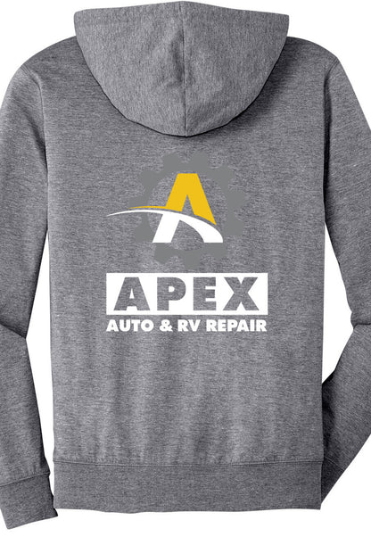 FULL ZIP HOODIE - District  Jersey DT1100 - Apex Auto and RV Repair