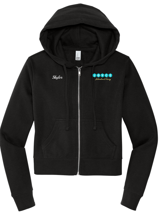 Full-Zip Hoodie Fleece  District® Women’s V.I.T.™ DT6103 - Joyce Automotive & Towing