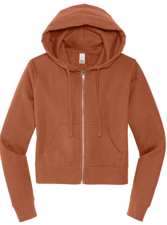 Full-Zip Hoodie Fleece  District® Women’s V.I.T.™ DT6103 - MASTER