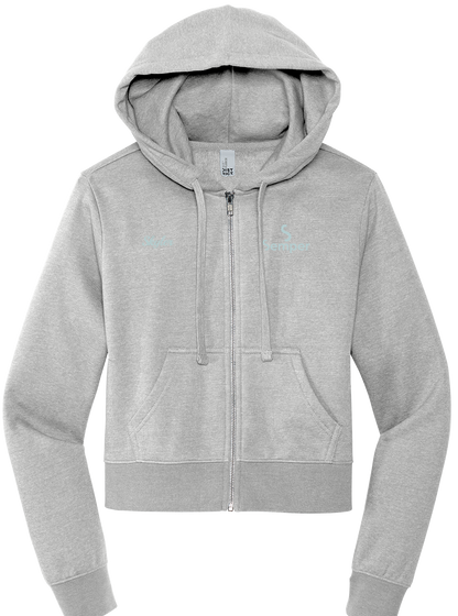 Full-Zip Hoodie Fleece  District® Women’s V.I.T.™ DT6103 - Semper