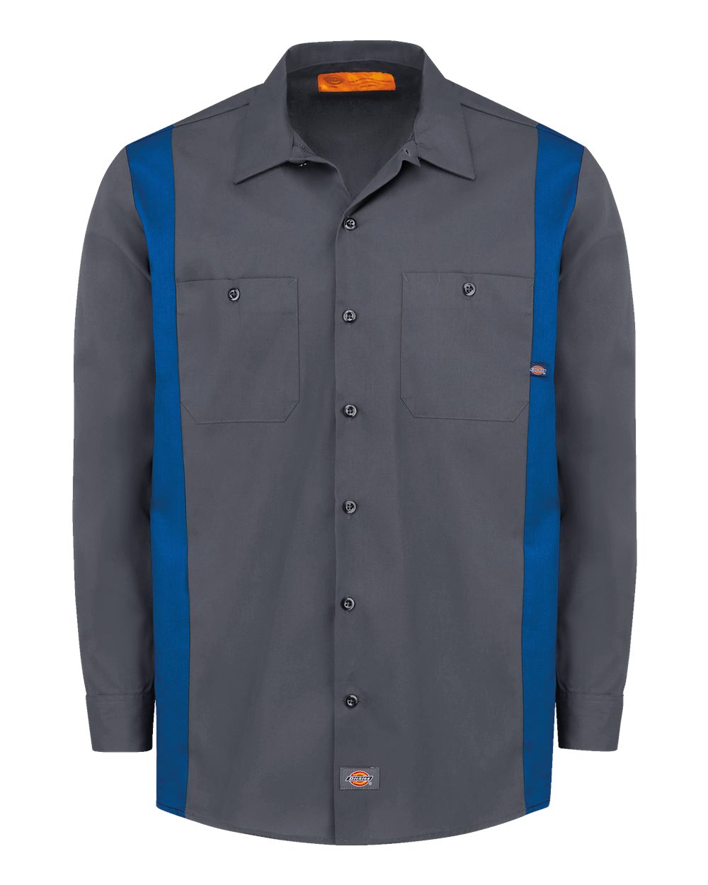 Work Shirt - Dickies Men's Industrial Colorblocked Long Sleeve Shirt - 5524