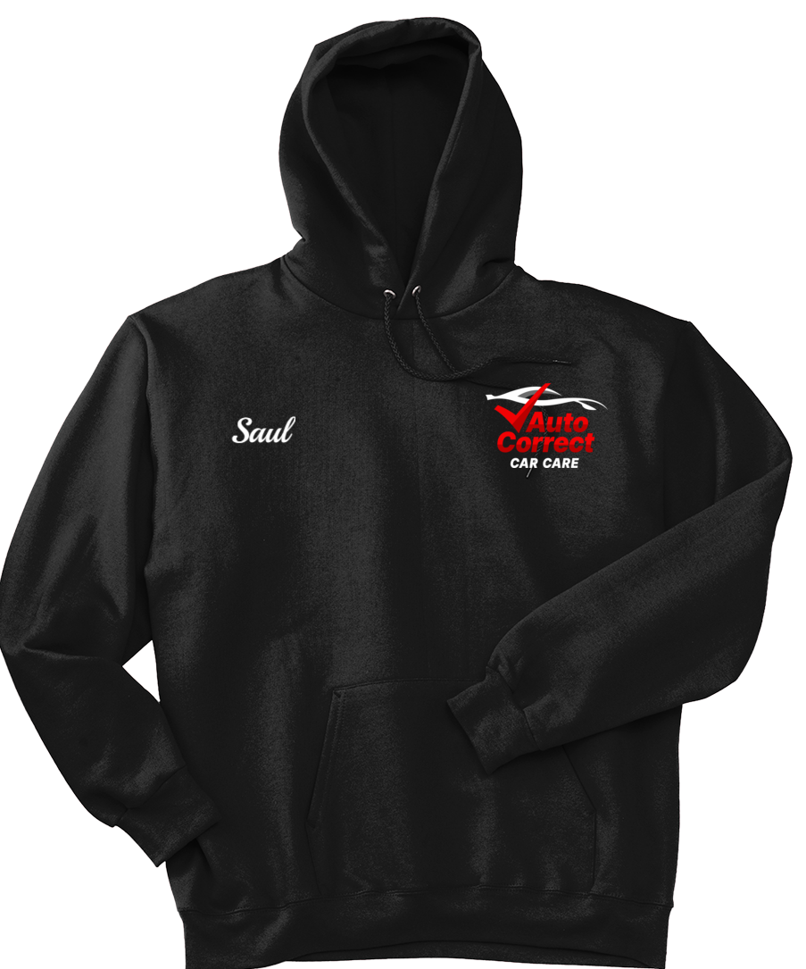 Pullover Hooded Sweatshirt - Hanes® Ultimate Cotton® F170 - Auto Correct Car Care