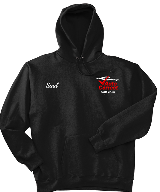 Pullover Hooded Sweatshirt - Hanes® Ultimate Cotton® F170 - Auto Correct Car Care