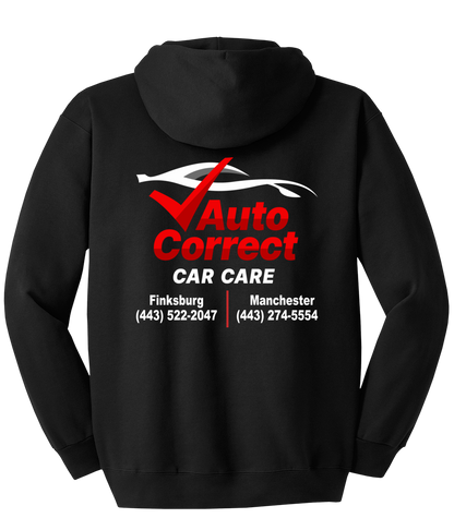 Pullover Hooded Sweatshirt - Hanes® Ultimate Cotton® F170 - Auto Correct Car Care