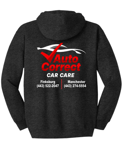 Pullover Hooded Sweatshirt - Hanes® Ultimate Cotton® F170 - Auto Correct Car Care