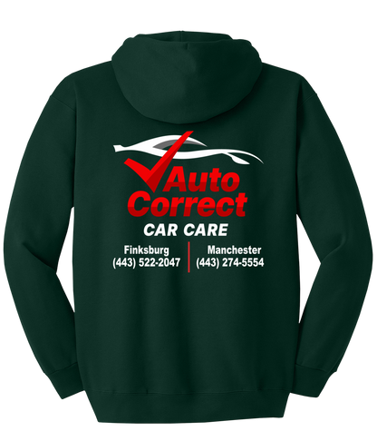 Pullover Hooded Sweatshirt - Hanes® Ultimate Cotton® F170 - Auto Correct Car Care