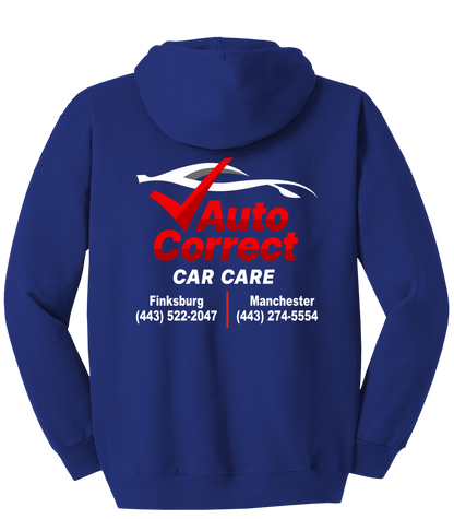 Pullover Hooded Sweatshirt - Hanes® Ultimate Cotton® F170 - Auto Correct Car Care