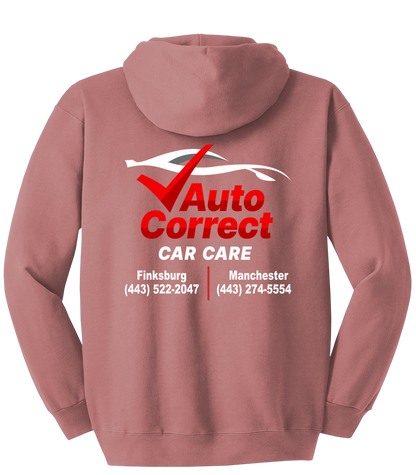 Pullover Hooded Sweatshirt - Hanes® Ultimate Cotton® F170 - Auto Correct Car Care