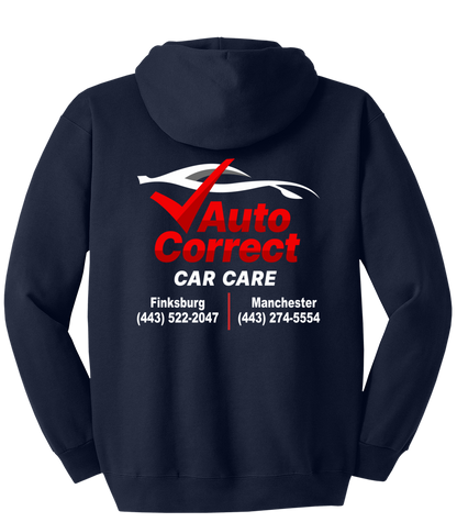 Pullover Hooded Sweatshirt - Hanes® Ultimate Cotton® F170 - Auto Correct Car Care