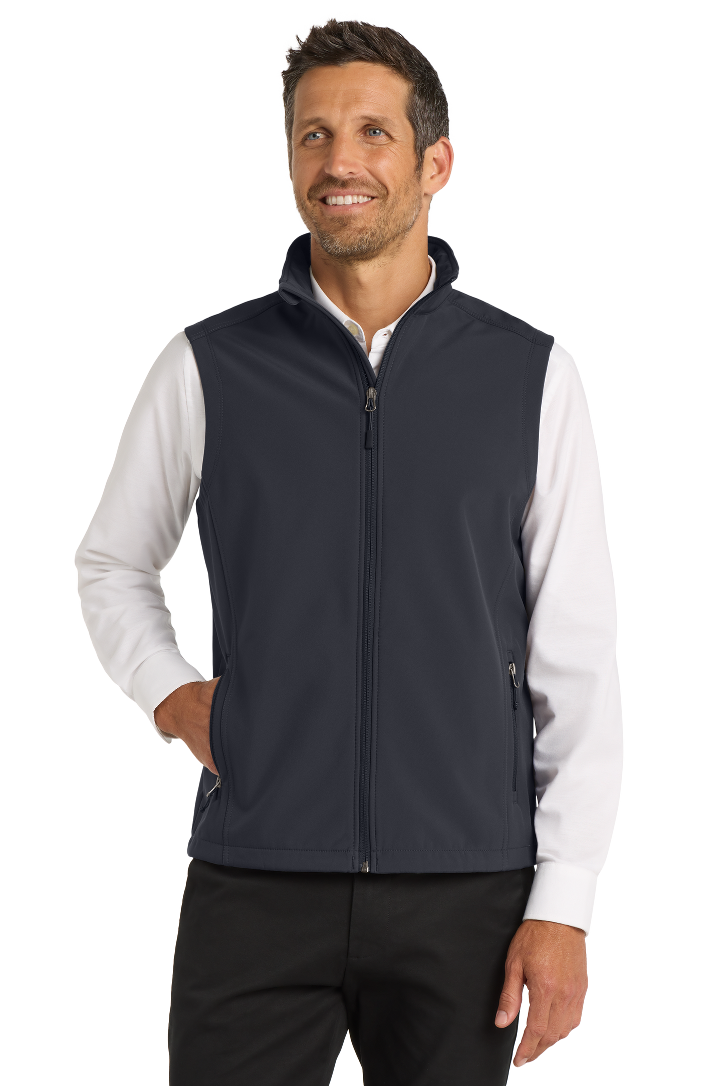 Port Authority® Core Soft Shell Embroidered Vest - J325