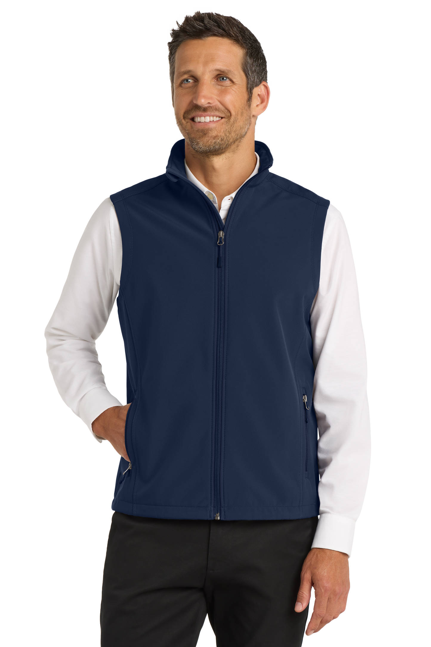 Port Authority® Core Soft Shell Embroidered Vest - J325