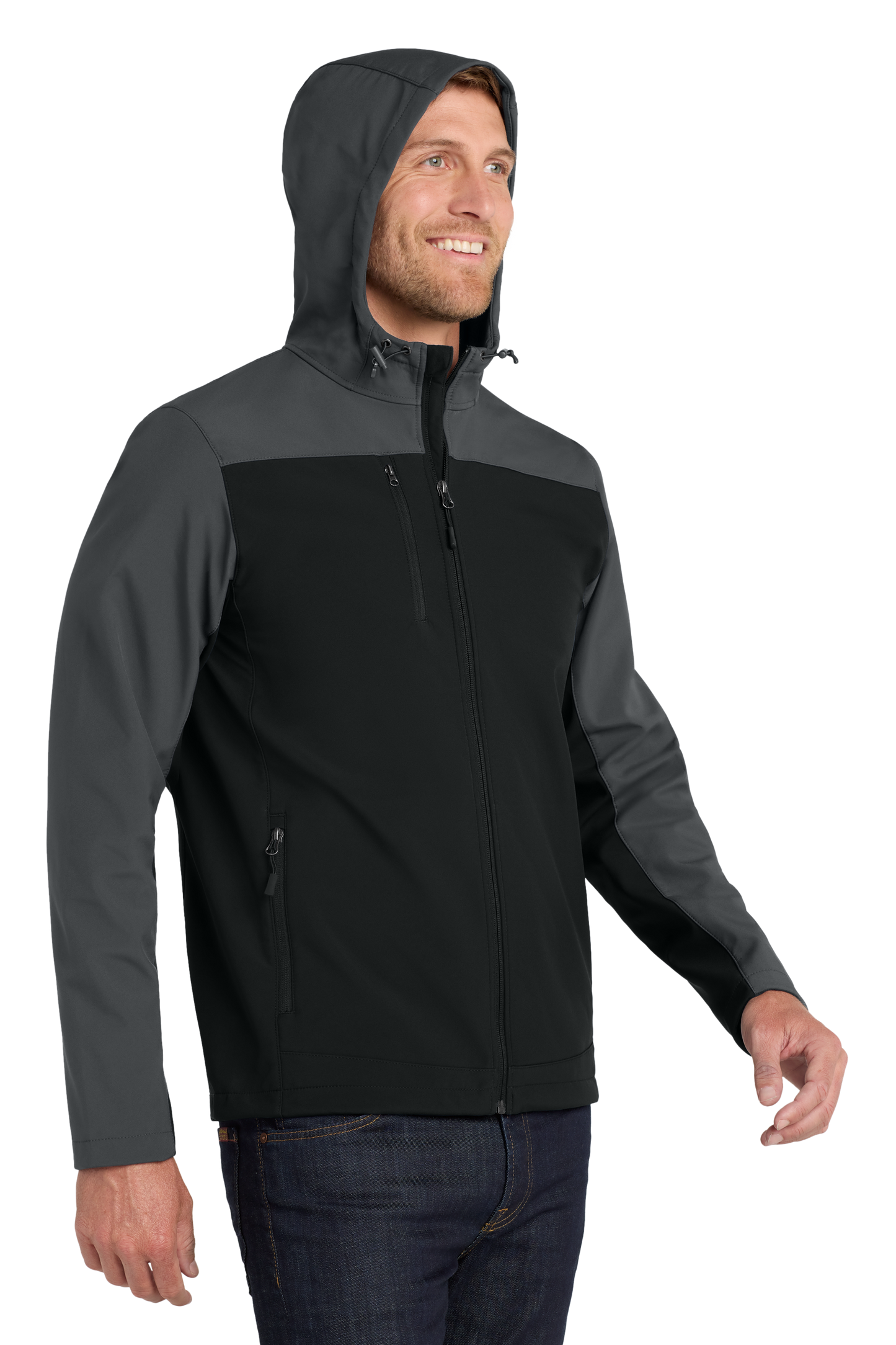 Port Authority® Hooded Core Soft Shell Jacket - J335
