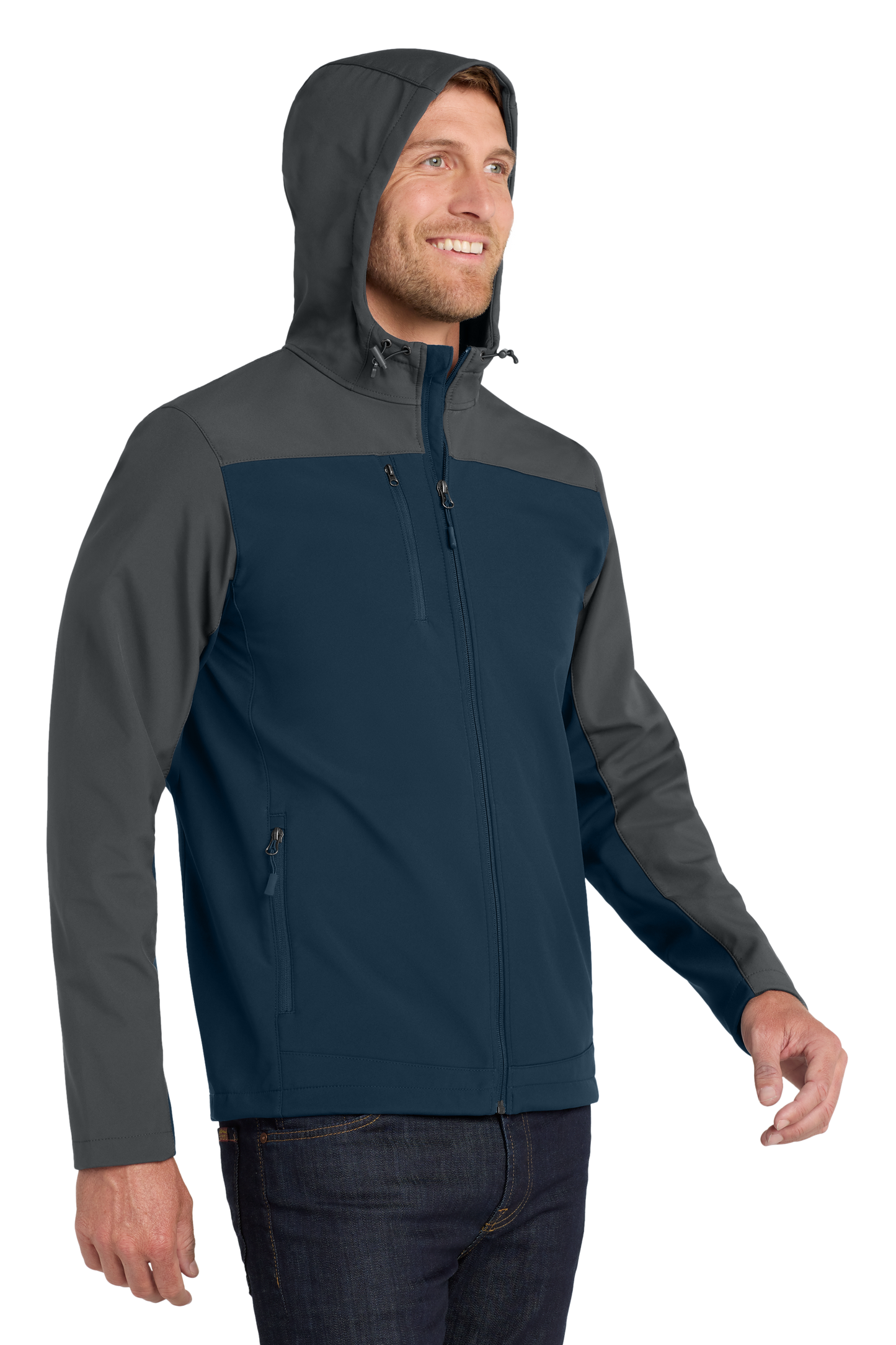 Port Authority® Hooded Core Soft Shell Jacket - J335