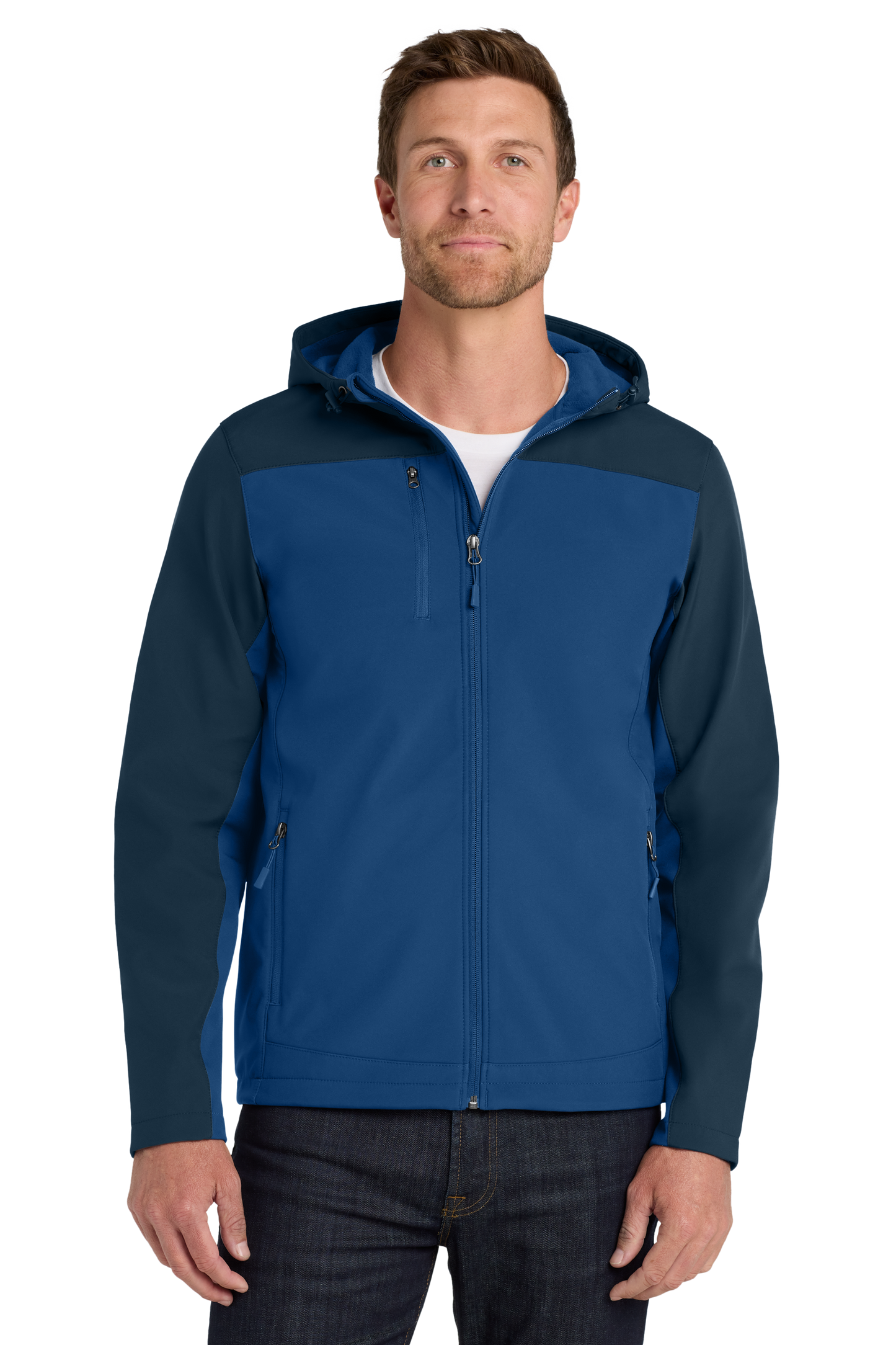Port Authority® Hooded Core Soft Shell Jacket - J335