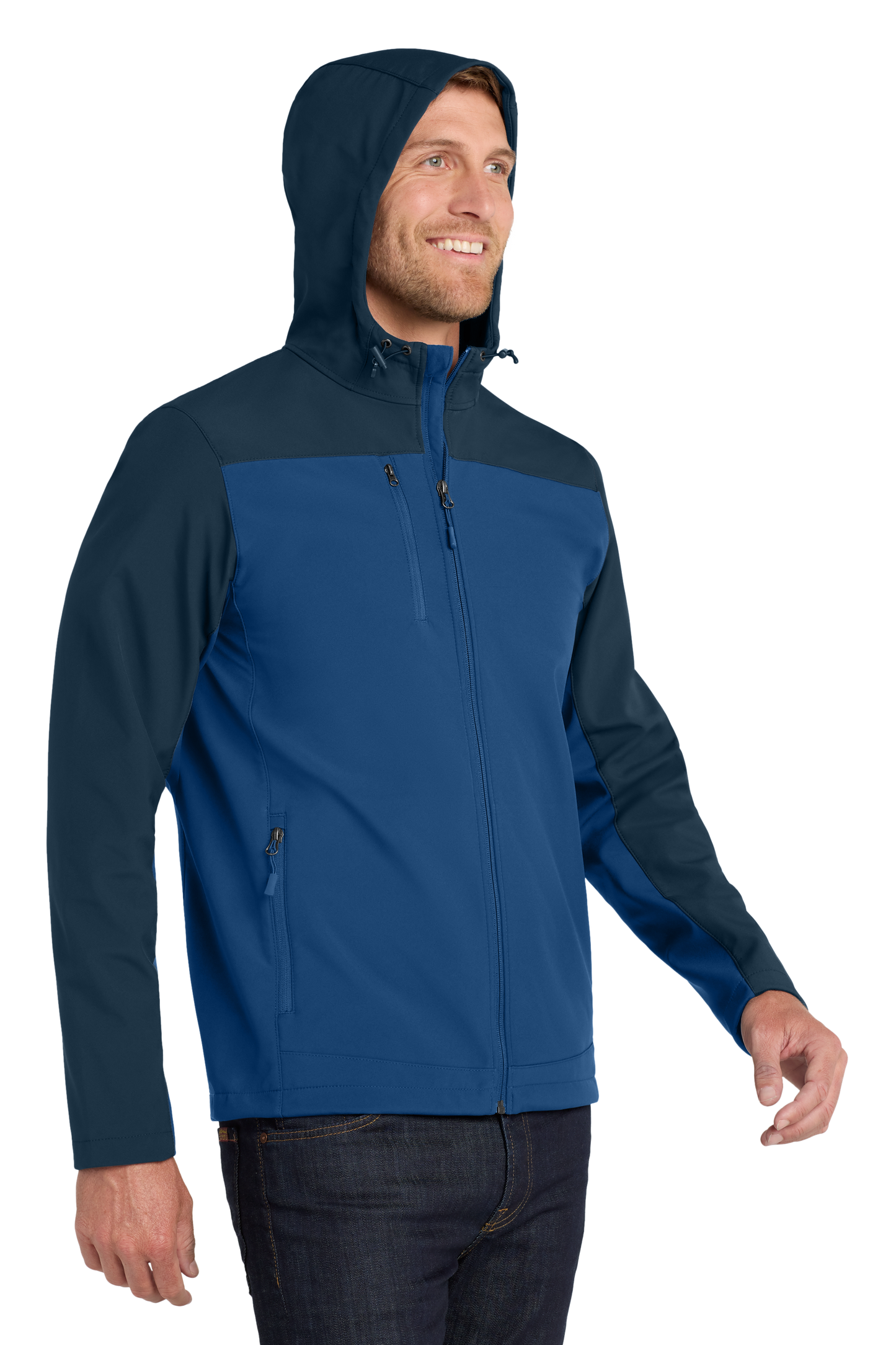Port Authority® Hooded Core Soft Shell Jacket - J335