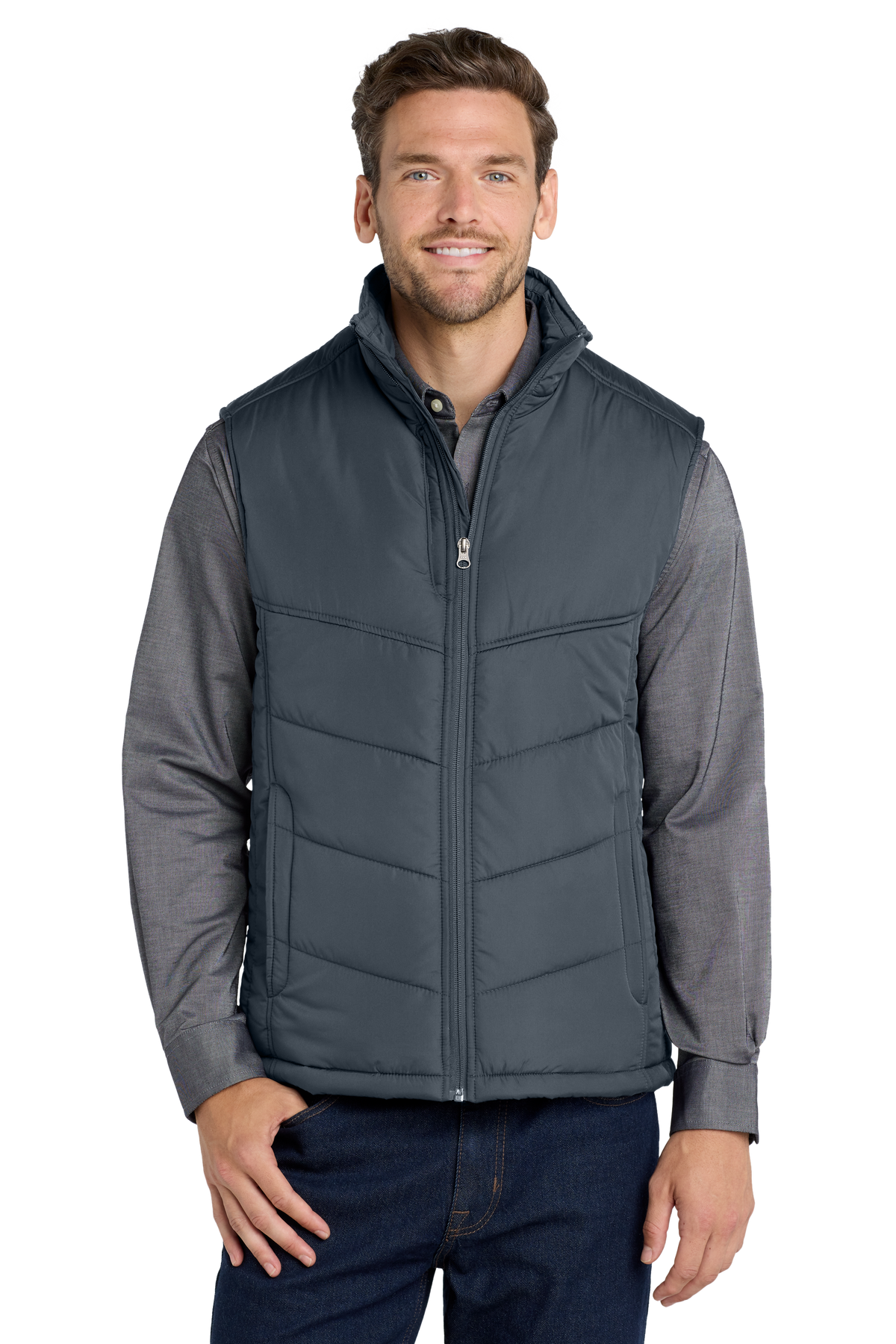 Port Authority® Embroidered Puffy Vest