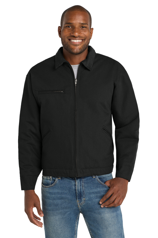 Embroidered CornerStone® - Duck Cloth Embroidered Work Jacket - J763