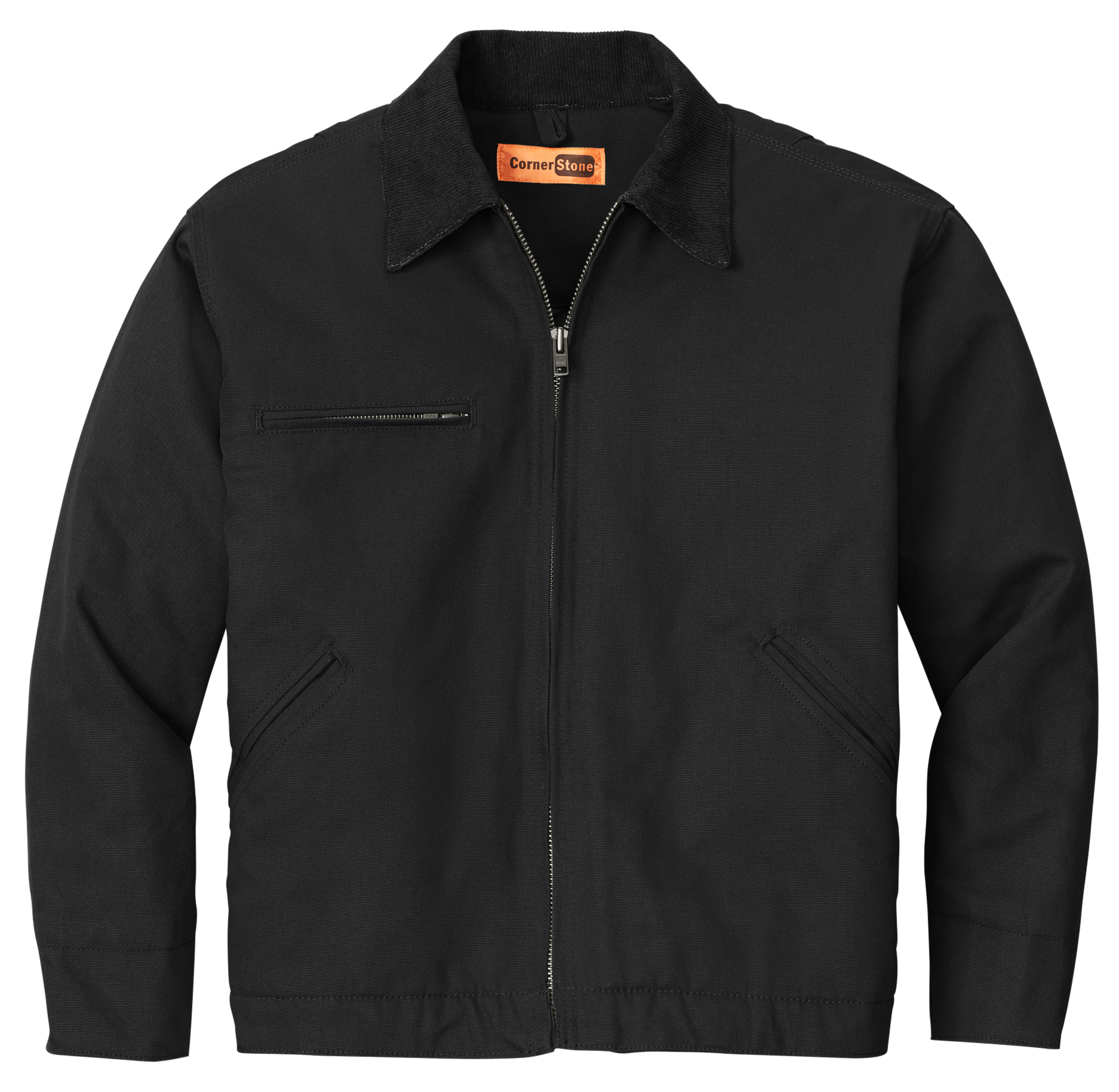 Embroidered CornerStone® - Duck Cloth Embroidered Work Jacket - J763