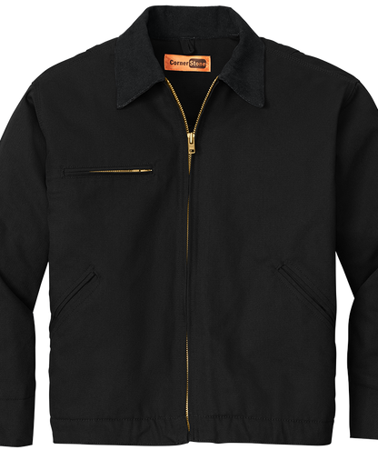 Jacket - CornerStone® - Duck Cloth Embroidered Work Jacket - J763 - Technician Tees