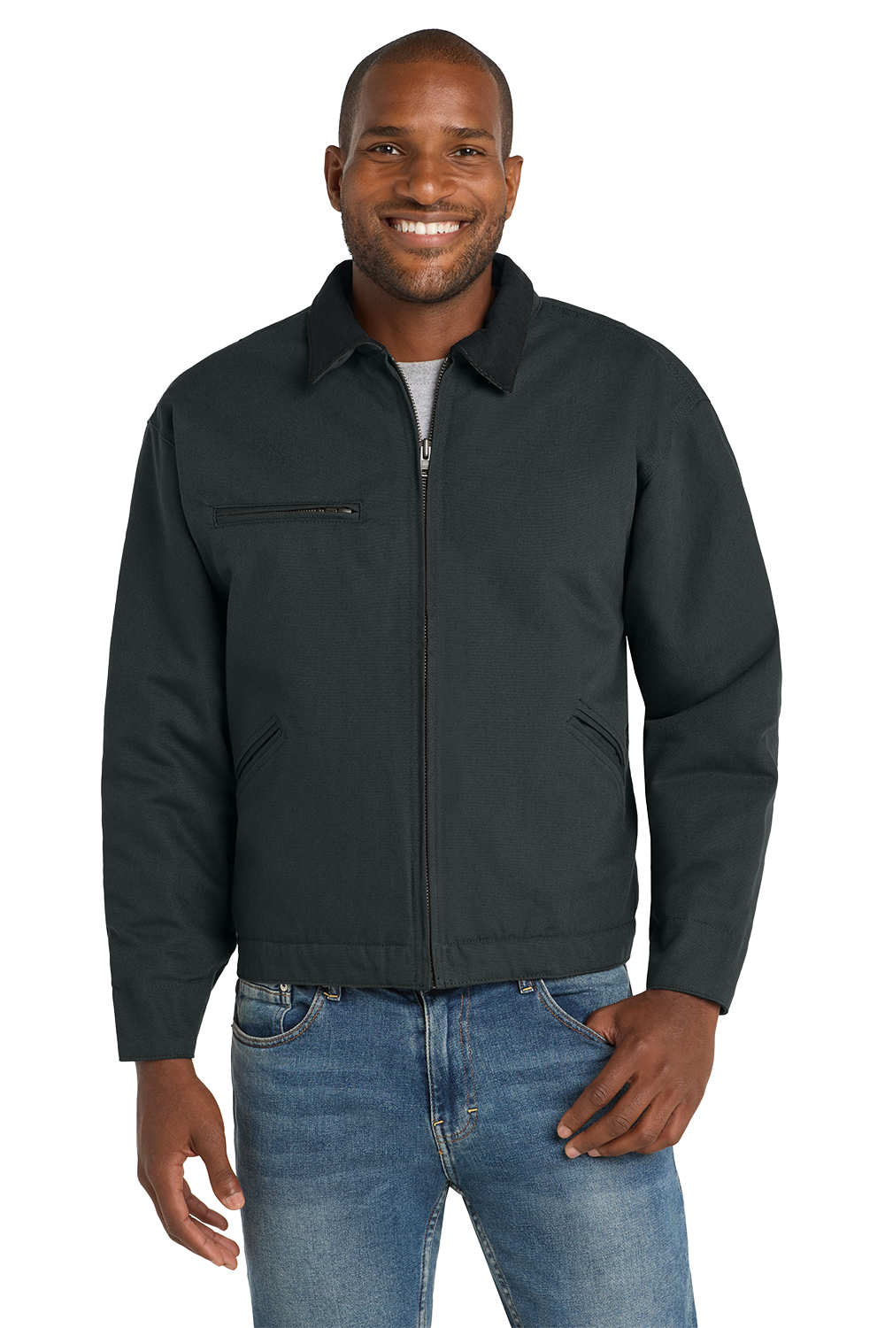 Embroidered CornerStone® - Duck Cloth Embroidered Work Jacket - J763
