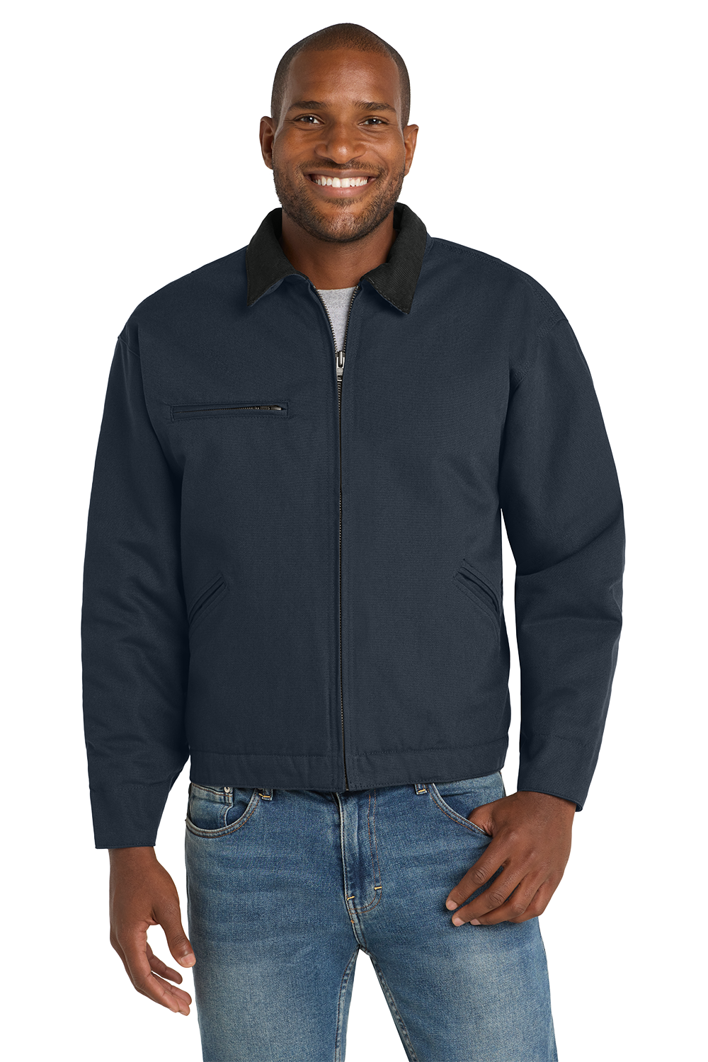 Embroidered CornerStone® - Duck Cloth Embroidered Work Jacket - J763