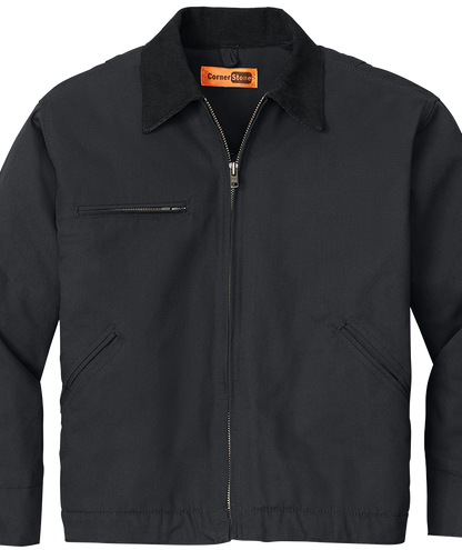 Jacket - CornerStone® - Duck Cloth Embroidered Work Jacket - J763 - Technician Tees