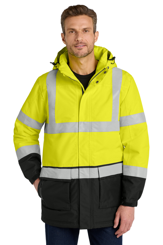 Port Authority® ANSI 107 Class 3 Safety Heavyweight Parka