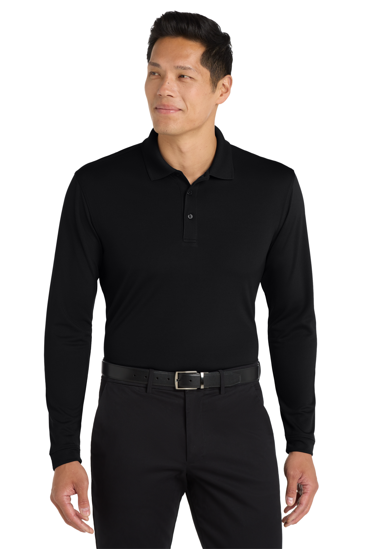 Polo - Port Authority Dry Zone UV Micro-Mesh Long Sleeve Polo - K110LS