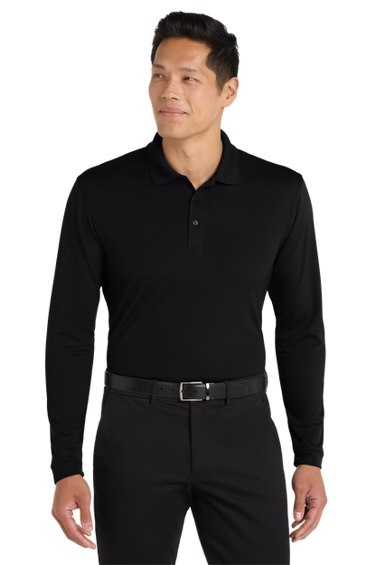 Polo - Port Authority Dry Zone UV Micro-Mesh Long Sleeve Polo - K110LS