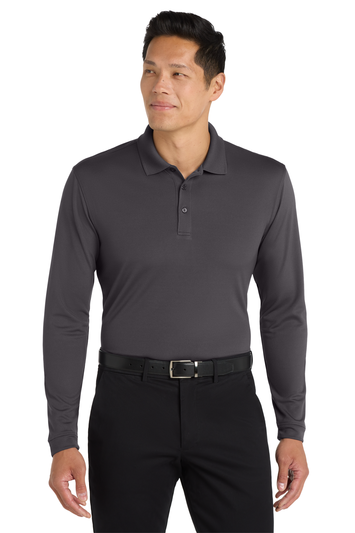 Polo - Port Authority Dry Zone UV Micro-Mesh Long Sleeve Polo - K110LS