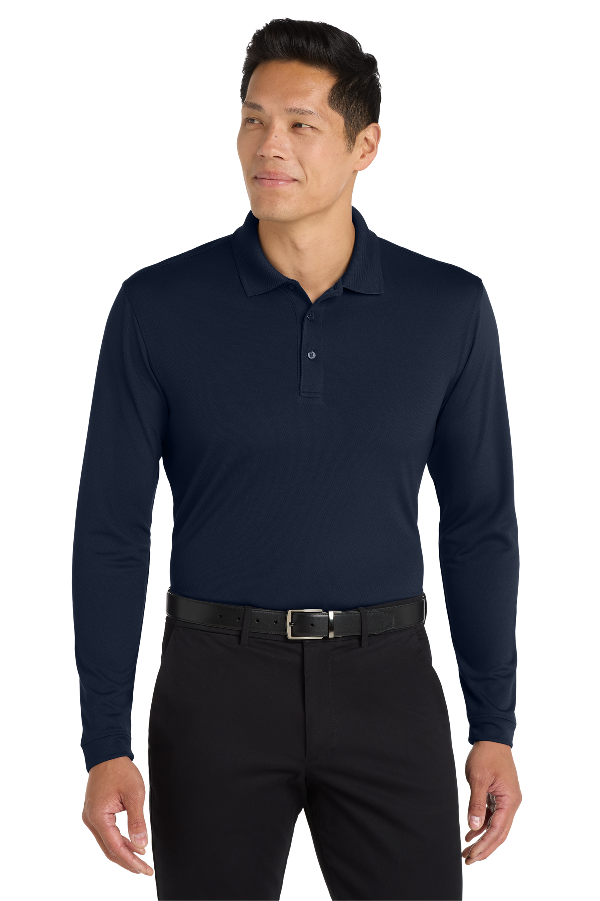 Polo - Port Authority Dry Zone UV Micro-Mesh Long Sleeve Polo - K110LS