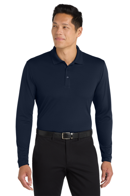 Polo - Port Authority Dry Zone UV Micro-Mesh Long Sleeve Polo - K110LS