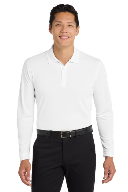 Polo - Port Authority Dry Zone UV Micro-Mesh Long Sleeve Polo - K110LS