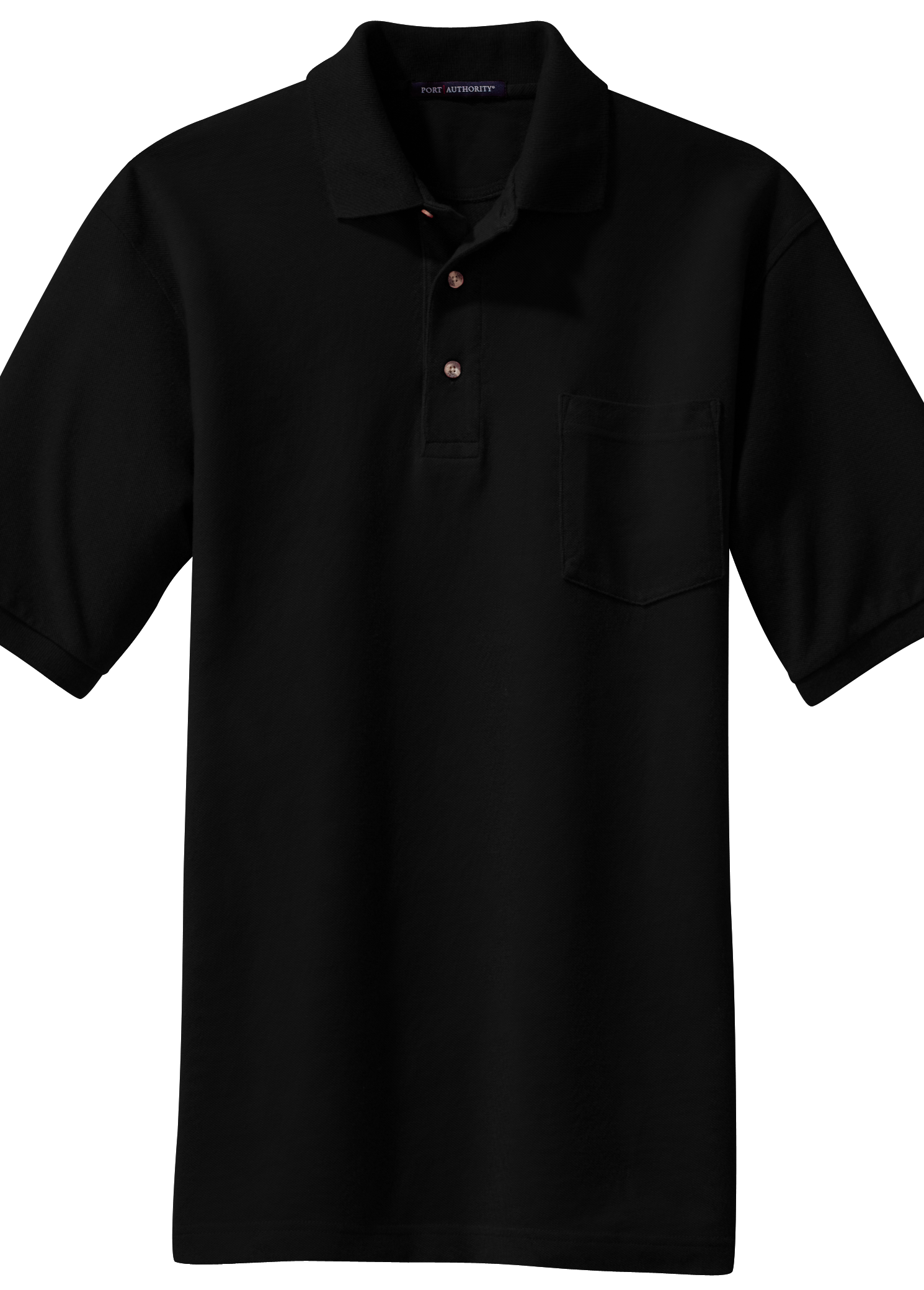 Port Authority® Heavyweight Cotton Pique Polo with Pocket - K420P