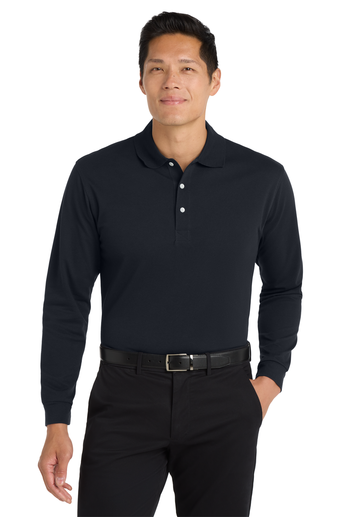 Polo - Port Authority Rapid Dry Long Sleeve Polo - K455LS