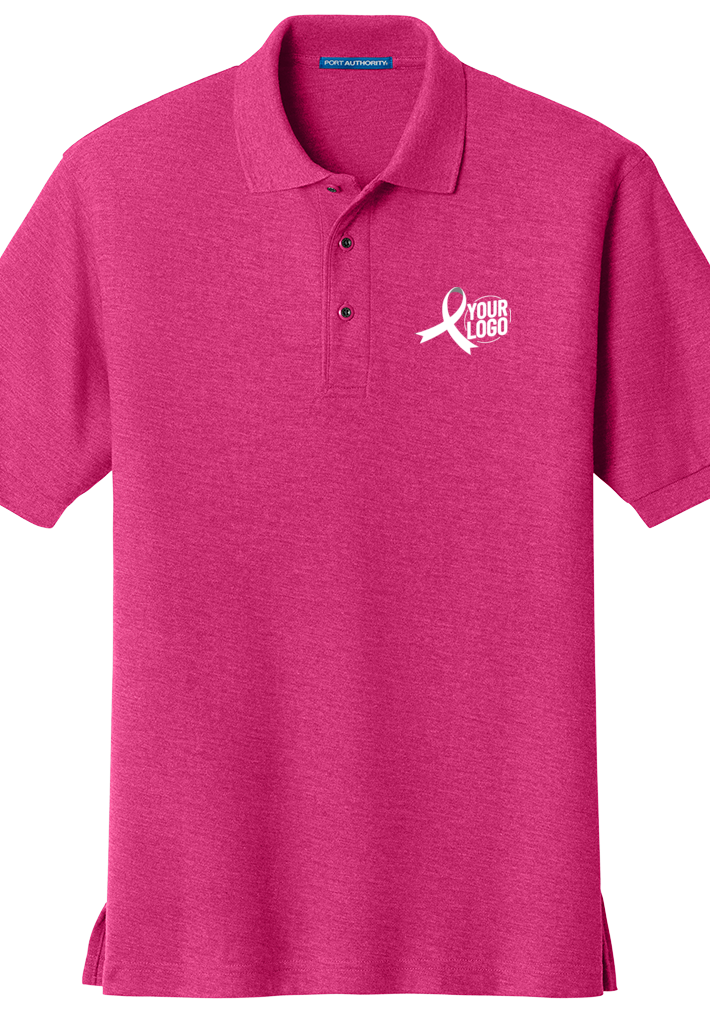 Brakes for Breasts - Advisor Polo - Tropical Pink - Port Authority Silk Touch K500