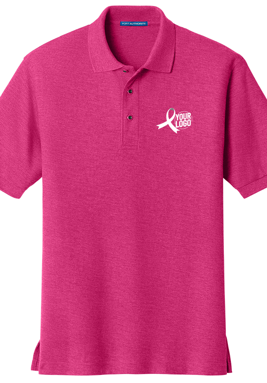 Brakes for Breasts - Advisor Polo - Tropical Pink - Port Authority Silk Touch K500