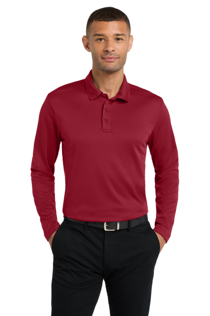 Polo - Port Authority Silk Touch Performance Long Sleeve Polo - K540LS