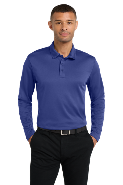 Polo - Port Authority Silk Touch Performance Long Sleeve Polo - K540LS