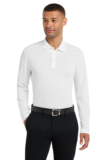 Polo - Port Authority Silk Touch Performance Long Sleeve Polo - K540LS