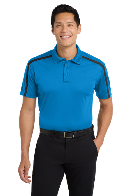 Port Authority® Silk Touch™ Performance Colorblock Stripe Polo - K547