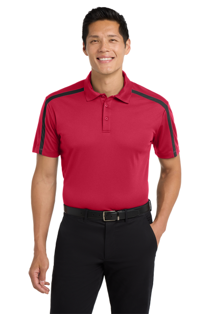Port Authority® Silk Touch™ Performance Colorblock Stripe Polo - K547