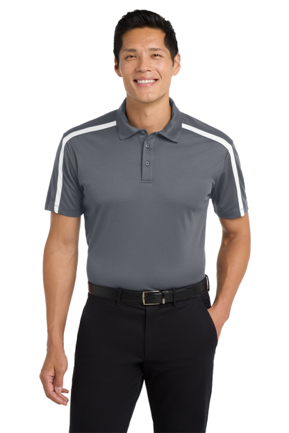 Port Authority® Silk Touch™ Performance Colorblock Stripe Polo - K547