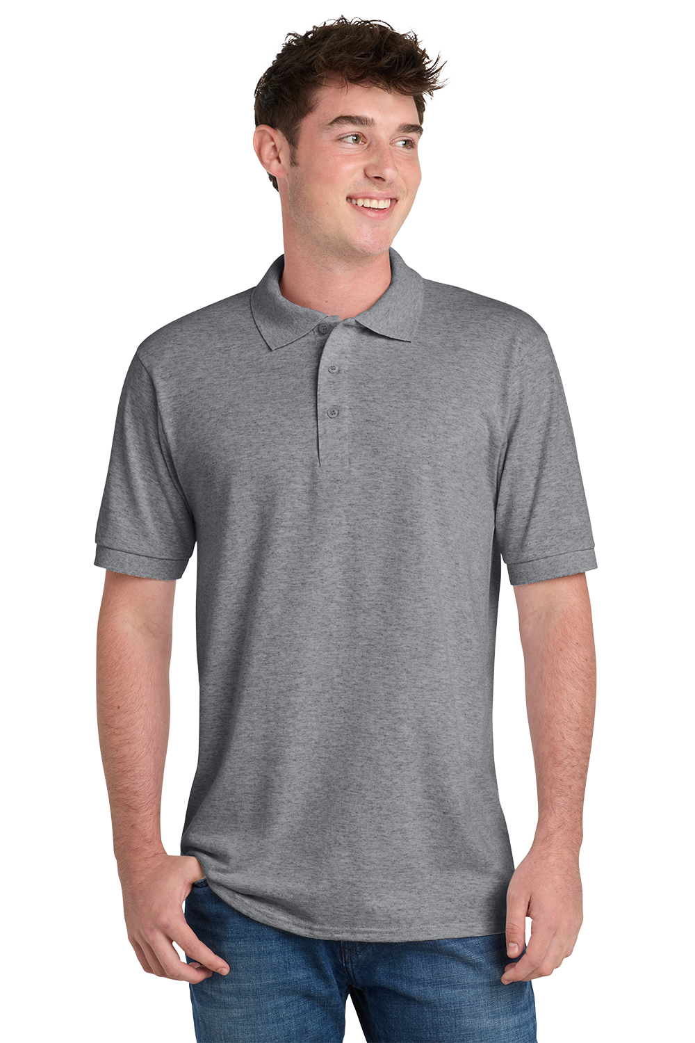 Polo - Port & Co Core Blend Jersey Knit Polo - KP55