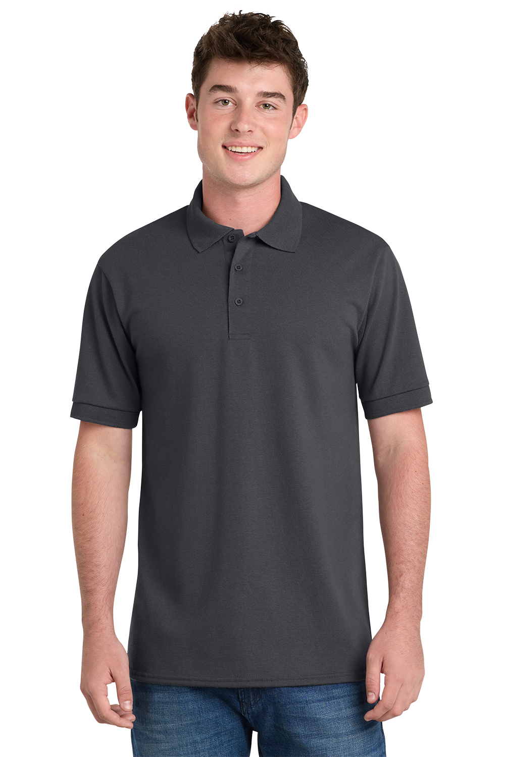 Polo - Port & Co Core Blend Jersey Knit Polo - KP55