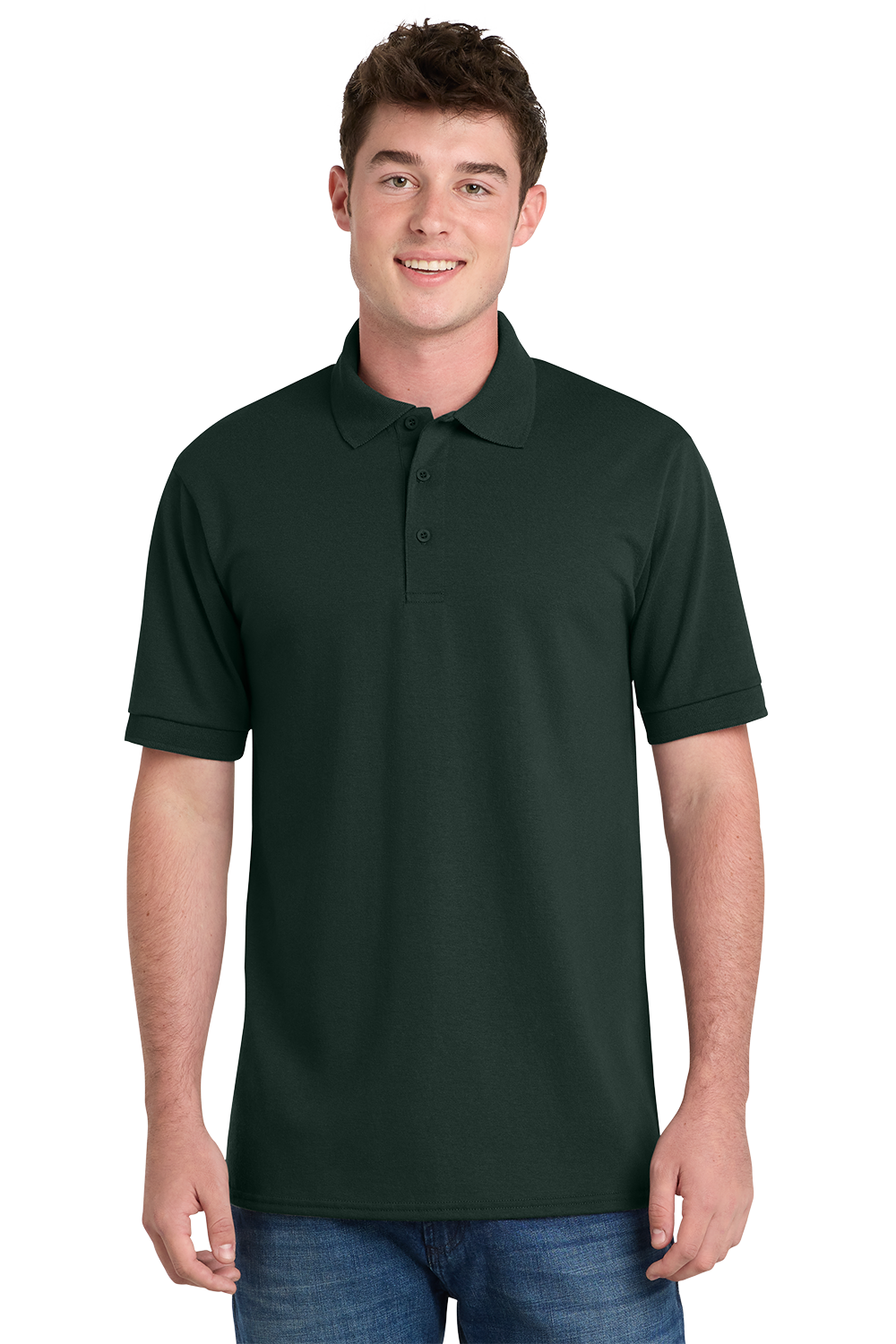 Polo - Port & Co Core Blend Jersey Knit Polo - KP55
