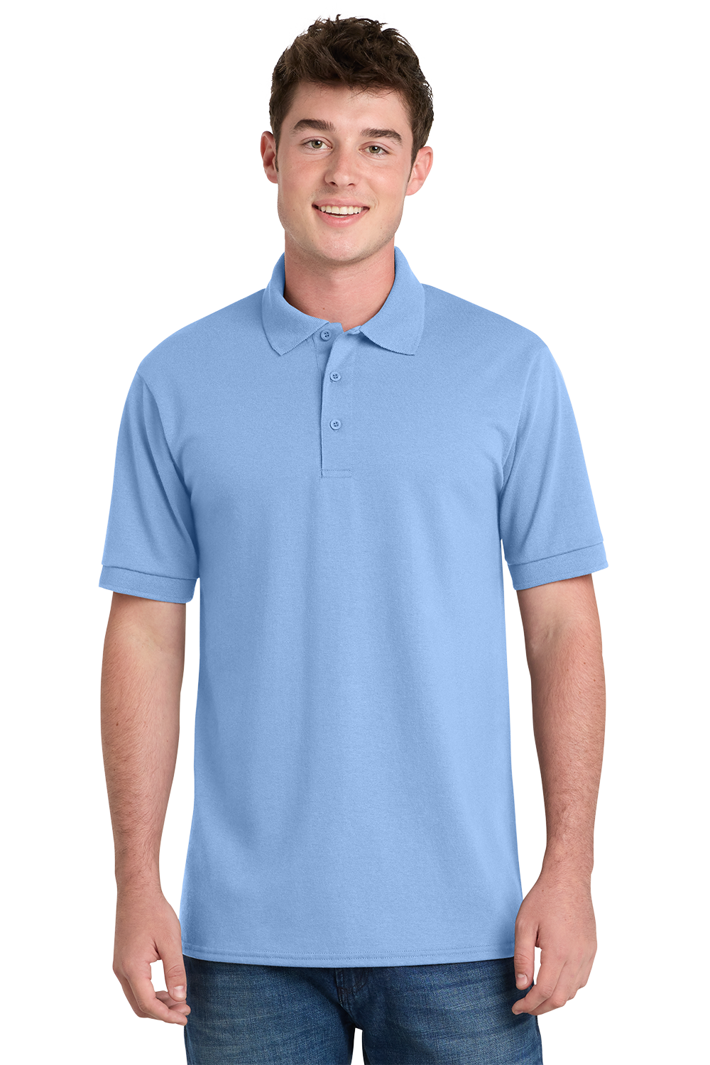 Polo - Port & Co Core Blend Jersey Knit Polo - KP55