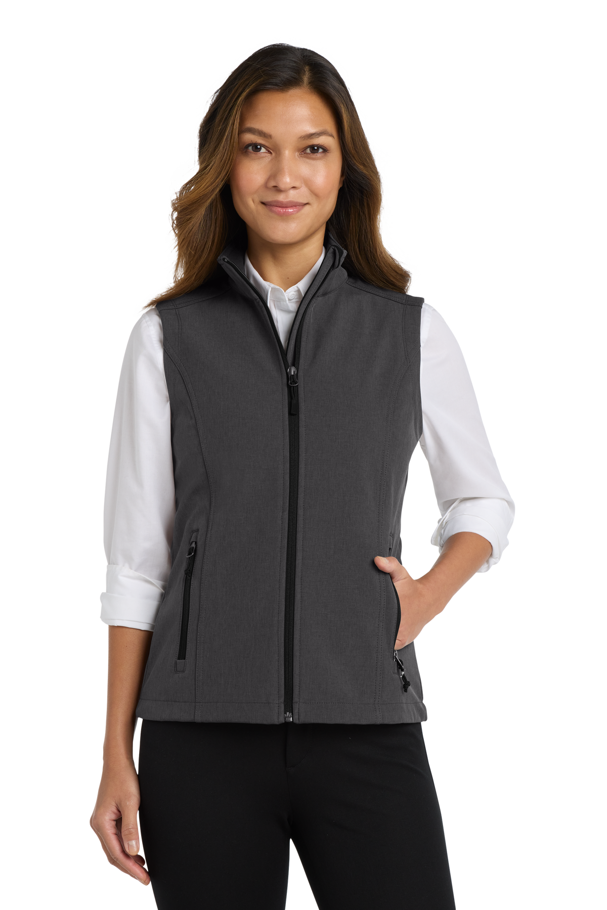 Port Authority® Women's Core Soft Shell Embroidered Vest - L325